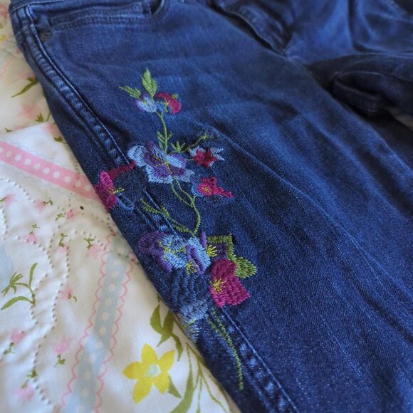 Embroidered jeans by J.Jill - Picture 5 of 7